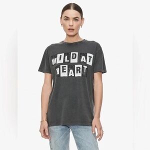 Anine Bing Vintage Wild Heart Tee Size XS